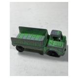 Tootsie Toy Green Truck Shuttle 1967 Chicago USA