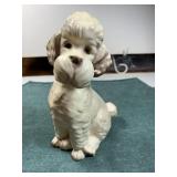 1 taller poodle sticker made in Japan ceramic