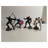 4-Super Hero Action Figure Toys