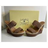 Lucky Brand Wedge Heels In Box