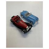 Jaguar XK 120 Roadster and Jaguar SS -100