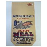 Burr Ground corn meal