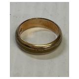18K mens ring