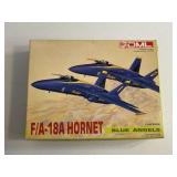 Blue Angels F/A 18A Hornet Plane Model In Box