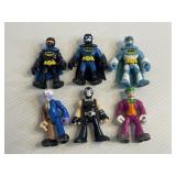 Lot of 6 Batman Action Figures