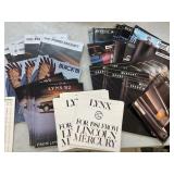 Car Brouchures-Ford, Mercury, Lynx, Buicks