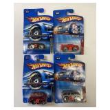 4 Hot Wheels NOS 4 Blings serier