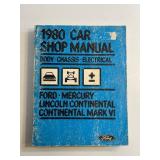 1980 Ford Car Shop Manuals