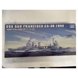 USS San Franciso Ship Model Kit New in box
