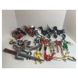 Huge Lot of Vintage Power Ranger Toys & Figures