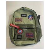 Top Gun Kids Backpack With Patches