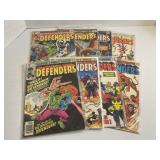 Lot of 8 ï¿½The Defendersï¿½ Vintage Comic Books