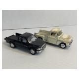 Lot of 2 1/32 Scale Pickup Trucks (Chevy / Dodge)