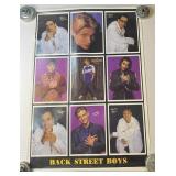Original 1990s Backstreet Boys Band Poster