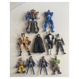10 Mixed Action Figures Lot