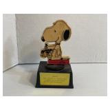 Vintage Snoopy Libra Award Statue