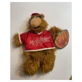 Vintage 1986 ALF Baseball Plush Toy