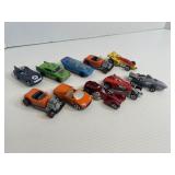 Hot Wheels Lot of 10 DieCast Toy Cars