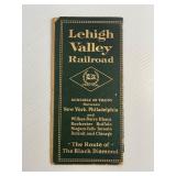 1930 Lehigh Valley Railroad Times Table Booklet