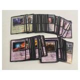 Lot of 140 Babylon 5 Trading Card Game Cards
