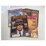 5 Vintage 1980s Twilight Zone Magazines