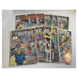 Lot of 12 ï¿½Deathï¿½s Headï¿½ Vintage Comic Books
