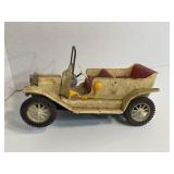 Antique tin Made In Japan Model T Ford Car