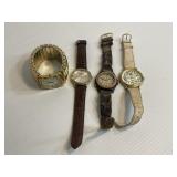 Lot of 10 Vintage Mens Wrist Watches