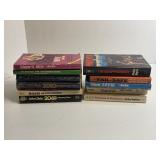 Lot of 12 Vintage Sci-Fi Novel Books