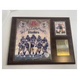 Pittsburgh Steelers AFC Champs Wall Plaque