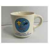 Vintage 1979 Boy Scouts Two River Expo Mug
