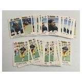 Vintage 1980s Steelers NFL Trading Football Cards