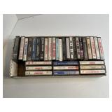 Lot of 32 Rock & Roll Music Cassette Tapes