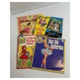 Vintage Lot of 4 Kids Records