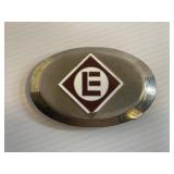 Antique Erie Railroad Belt Buckle ï¿½Big Eï¿½