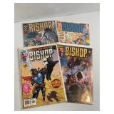 Lot of 4 ï¿½Bishopï¿½ Vintage Comic Books