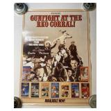 Original VHS Movie Store Advertisement Poster
