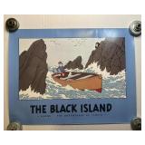 1980s Black Island Comic Poster *Original*
