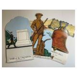 1976 USA Bicentennial DieCuts Wall Hangers