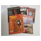 5 Vintage 1980s Twilight Zone Magazines