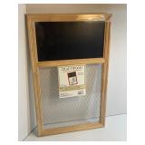 Framed Chalk Board Wall Hanger *New