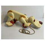 1960s Pull Behind Walking Dog Toy