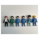 Lot of 6 Playmobil Action Figures
