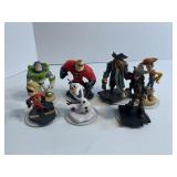 Disney Infinity Lot of 7 Action Figures