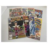 Lot of 8 ï¿½Captain Americaï¿½ Vintage Comic Books