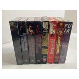 Lot of 8 Bruce Lee Martial Arts Movie VHS Tapes