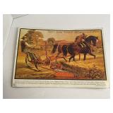 Vintage Metal McCormick Mowers Advertising Sign