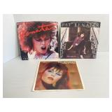 Lot of 3 Pat Benatar 45 rpm Picture Sleeve Records