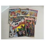 Lot of 5 ï¿½The New Warriorsï¿½ Comic Books