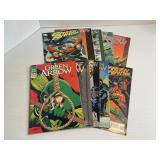 Lot of 10 ï¿½Green Arrowï¿½ Vintage Comic Books